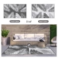thumbnail image 2 of DEORAB 5'x8' Outdoor Rugs Waterproof Patio Lightweight Reversible Plastic Carpet Outside Camping Mat,Gray & White, 2 of 9