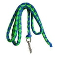 thumbnail image 2 of kesoto Horse Lead Rope Braided Horse Leash Rope Equestrian Lead Rope Attach to Halter or Harness Horse Leading Rope with Bolt .5m Green and Blue, 2 of 9