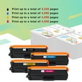 thumbnail image 2 of TN433 TN431 TN436 5-Pack Compatible Toner Cartridge for Brother TN-433 TN433 HL-L8360CDW MFC-L8900CDW HL-L8360CDWT MFC-L8610CDW L8360cdw L8900cdw Printer (2*Black,Cyan,Magenta,Yellow), 2 of 7