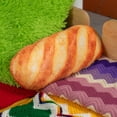 thumbnail image 2 of The Geek Utopia - French Bread Pillow 20" 3D Loaf Shaped Baguette - Decor Back Cushion Plush Funny, 2 of 3