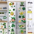 thumbnail image 4 of De Calcomanías Para Ventana Del Día De San Patricio, Calcomanías Para Ventana De Trébol Verde, Pegatinas De Duende Irlandés, Decoraciones De Fiesta Para El Hogar, Cocina, Oficina, Fiesta 8 Hojas Speravity  EL015841-00, 4 of 5