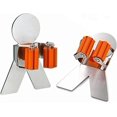 thumbnail image 1 of Mop and Broom Holder - 304 Stainless Steel Self Adhesive Mop and Broom Holder with Spring Clip (2 Packs), 1 of 4