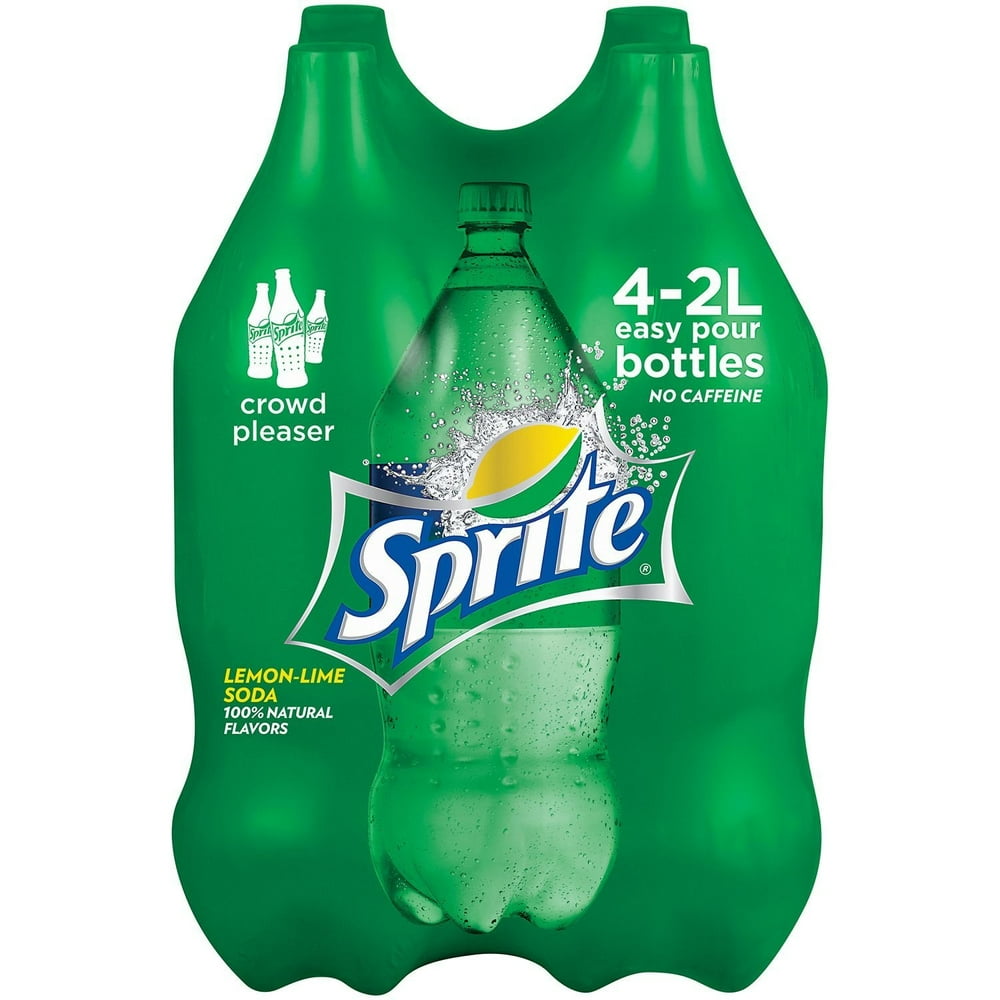 Sprite, 2 Liter Bottles (Pack of 4)