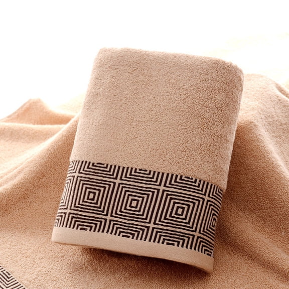 Toyandona Set of 3 Large Bath Towels, Soft Cotton, Lightweight and Highly Absorbent, Multi-Color Options
