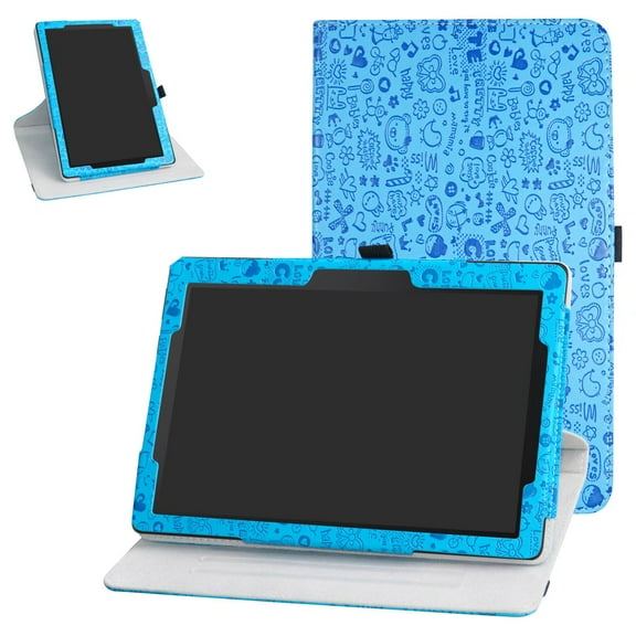 Labanema 10.1" Lenovo Tab E10 2018 Case, 360 Degree Rotary Stand 10.1" Lenovo Tab E10 2018 Cover, Anti Scratch Waterproof Protective Case for 10.1" Lenovo Tab E10 2018 (Blue)