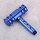thumbnail image 5 of Accesorios para el automóvil, Perilla de palanca de cambios de aleación de aluminio universal azul, diseño revolucionario, 5 of 9