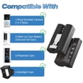 thumbnail image 2 of Batería de repuesto Ring Doorbell, paquete de 2 unidades, 6040 mAh, más cargador, 2 of 8