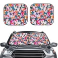 thumbnail image 2 of Vsdgher eggs Print Car Windshield Sun Shade, Reflective Sunshade Window Sunshade Sun Visor Protector Fit for Cars,Trucks,SUVs-Large, 2 of 6