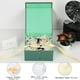 thumbnail image 2 of Cajas de regalo BoxSkivra Pack de 5 15x15x7.5 cm con cinta verde, 2 of 7
