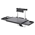 thumbnail image 2 of Asiento plegable con respaldo para asiento trasero de coche, bandeja de comida, escritorio con soporte para bebidas, bandeja para asiento trasero de, 2 of 9