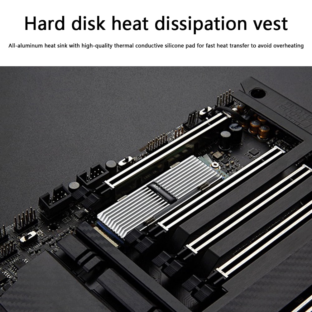 Help Dissipate The Heatfor Desktop Computers Solid State Drive Cooler Heat Sink Cooling Radiator Computer Accessories M.2 2280 