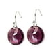 thumbnail image 4 of Aretes Zvezda Classic color Amethyst plata .925 Zvezda ZAR-CLAS14-AME, 4 of 4