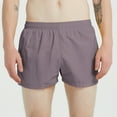 thumbnail image 4 of Aayomet Swimming Trunks for Men Solid Color Quick Drying Pant Plus Size Lace Up Seaside Holiday Shorts Beach Pants (Gray, S), 4 of 5