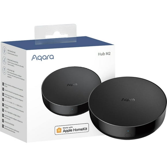 Aqara Smart Hub M2 (2.4 GHz Wi-Fi Required, Not Support Wi-Fi 6), Smart Home Bridge for Alarm System, IR Remote Control, Home Automation, Supports Alexa, Google Assistant, Apple HomeKit and IFTTT