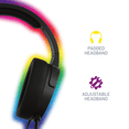 thumbnail image 3 of Audífonos Gamer 4gamers Panther Headset: Para Ps4/Ps5, Xbox, Switch, Pc - RGB, 3 of 6