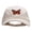 Beige, variant on Monarch Butterfly Embroidered Washed Cap - Beige OSFM