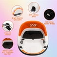 thumbnail image 2 of QinaQin 12V Electric Ride On Bumper Car for Toddlers, Remote Control, LED Lights, 360 Degree Spin, Battery Display, Music, Perfect Toy Gift, 2 of 7