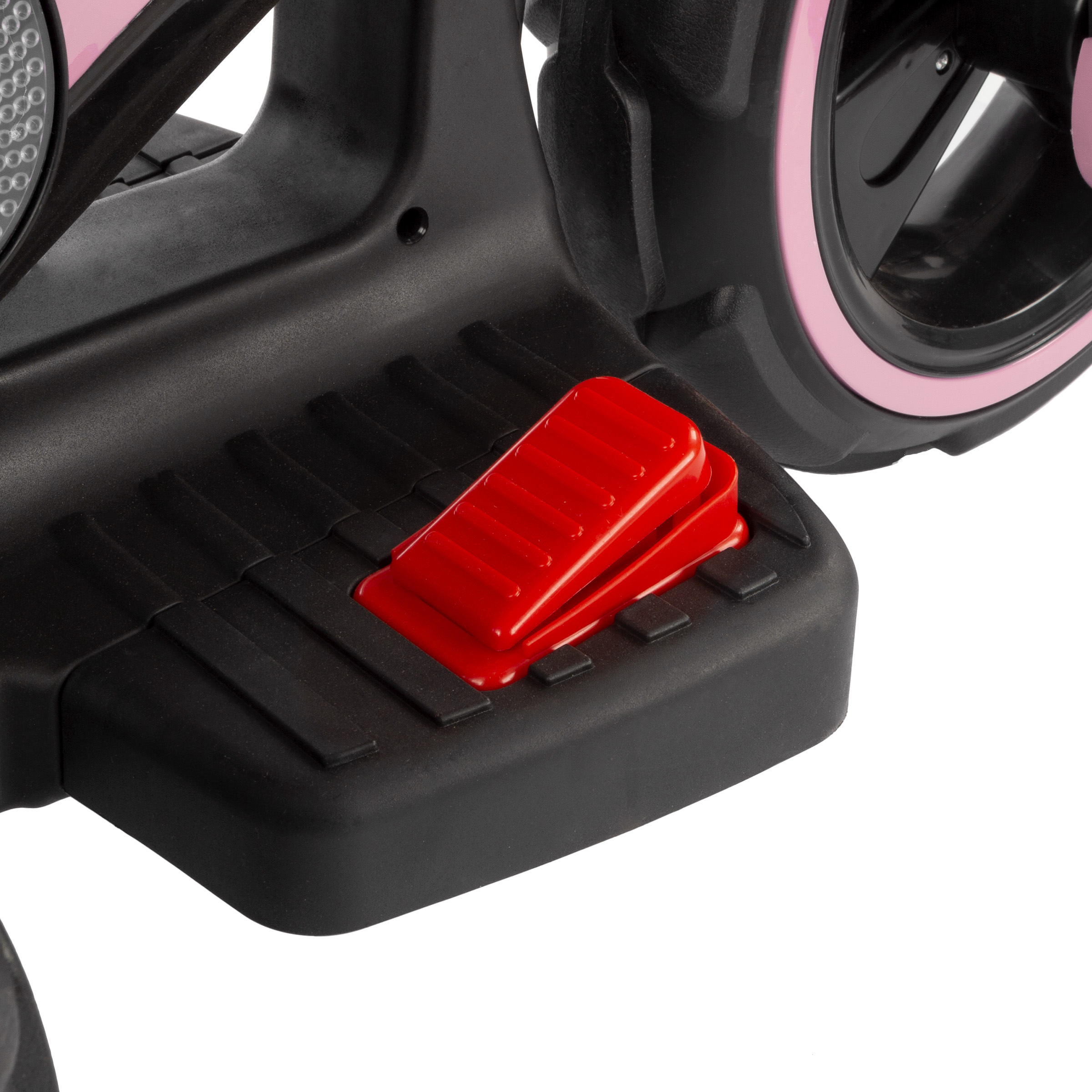 Ride-On Toy Trike Motorcycle –Battery Operated Electric Tricycle for Toddlers with Built-in Sound, Lights and MP3 Input by Lil' Rider (Pink)
