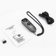 Eyoyo 1D 2D QR Code Barcode Scanner, Portable Mini Reader with 2.4G Wireless/Bluetooth/USB Wired ,Compatible with iPad, Phone, Android, Tablet PC