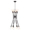 thumbnail image 4 of Regina Andrew 16-1425PN Cobra 12 Light 43" Wide Sputnik Chandelier - Nickel, 4 of 7