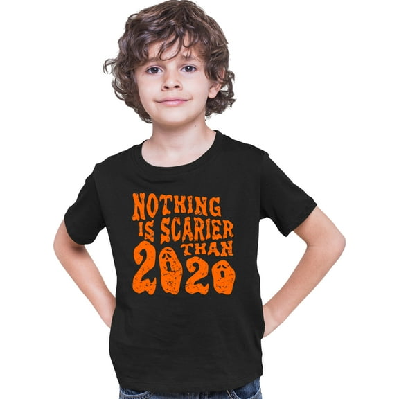 Youth Nothing Is Scarier Than 2020 Funny Ghost Halloween T-Shirt