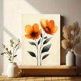 thumbnail image 6 of Qisvanset 12x16 Inch Framed Canvas Wall Art The Lords Prayer Minimalist Floral Faith Poster Apartment Housewarming Decor, 6 of 8
