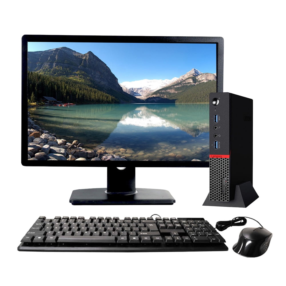 Lenovo ThinkCentre M700q Micro Desktop Intel Core i7-6700T 3.6GHz 8GB ...