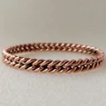 thumbnail image 4 of Copper Tensor Bracelet, Pure Copper Bangle, Double Twisted Bangle, copper Bangle, 4 of 4