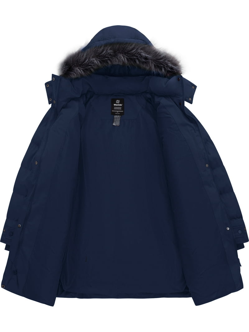 Wantdo Women's Big and Tall Winter Coat Thicken Puffer Jacket with