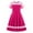 C#RD24462, variant on CAIVO Trendy Girls Dresses Fly Sleeve O-Neck For Everyday Casual Wear Classic Round Neck Mesh Dress Summer Fall Versatile Breathable Toddler Child Daily Wear