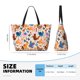 thumbnail image 4 of Fotbe Cute Chickens Bolsa de Viaje para Playa - Resistente al Agua, Bolsa Tote de Gran Capacidad y Ligera con 7 Bolsillos para Mujeres y Hombres, 4 of 7