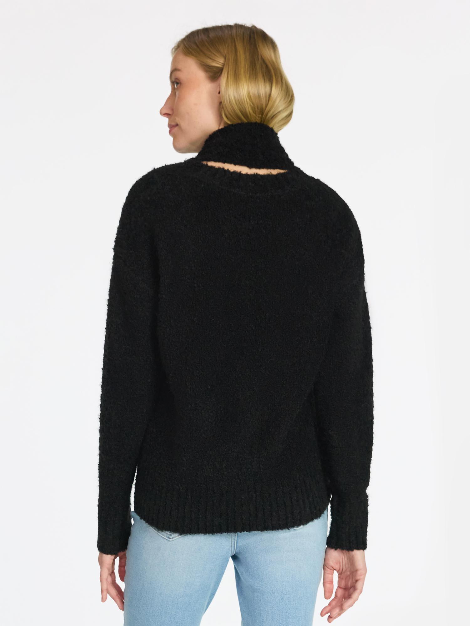 99 Jane Street Women's and Women's Plus Boucle Sweater and Scarf Set, Midweight, 2-Piece, Sizes XS-4X