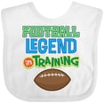 thumbnail image 3 of Inktastic Football Legend In Training Boys Baby Bib, 3 of 4