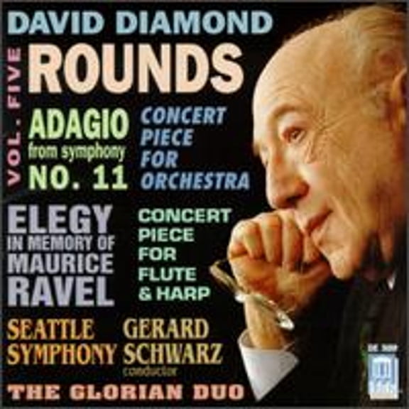 Pre-Owned David Diamond, Vol. 5 (CD 0013491318929) by Donna Milanovich (flute), Glorian Duo, Wendy Herner Lucas (harp), Seattle Symphony Orchestra, Gerard Schwarz (conductor)