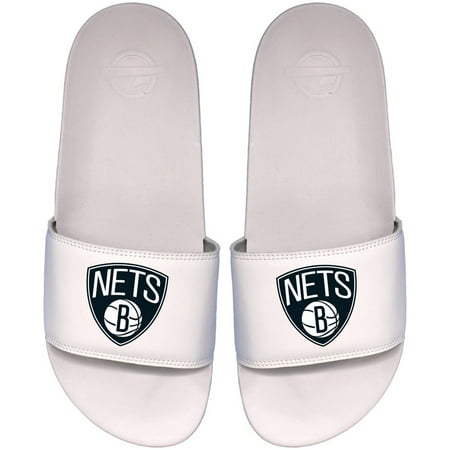 

Youth ISlide White Brooklyn Nets Primary Motto Slide Sandals