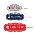 thumbnail image 5 of Signs ByLITA Designer Skin Care Makeup Area Sign (Brushed Silver) - Large, 5 of 6