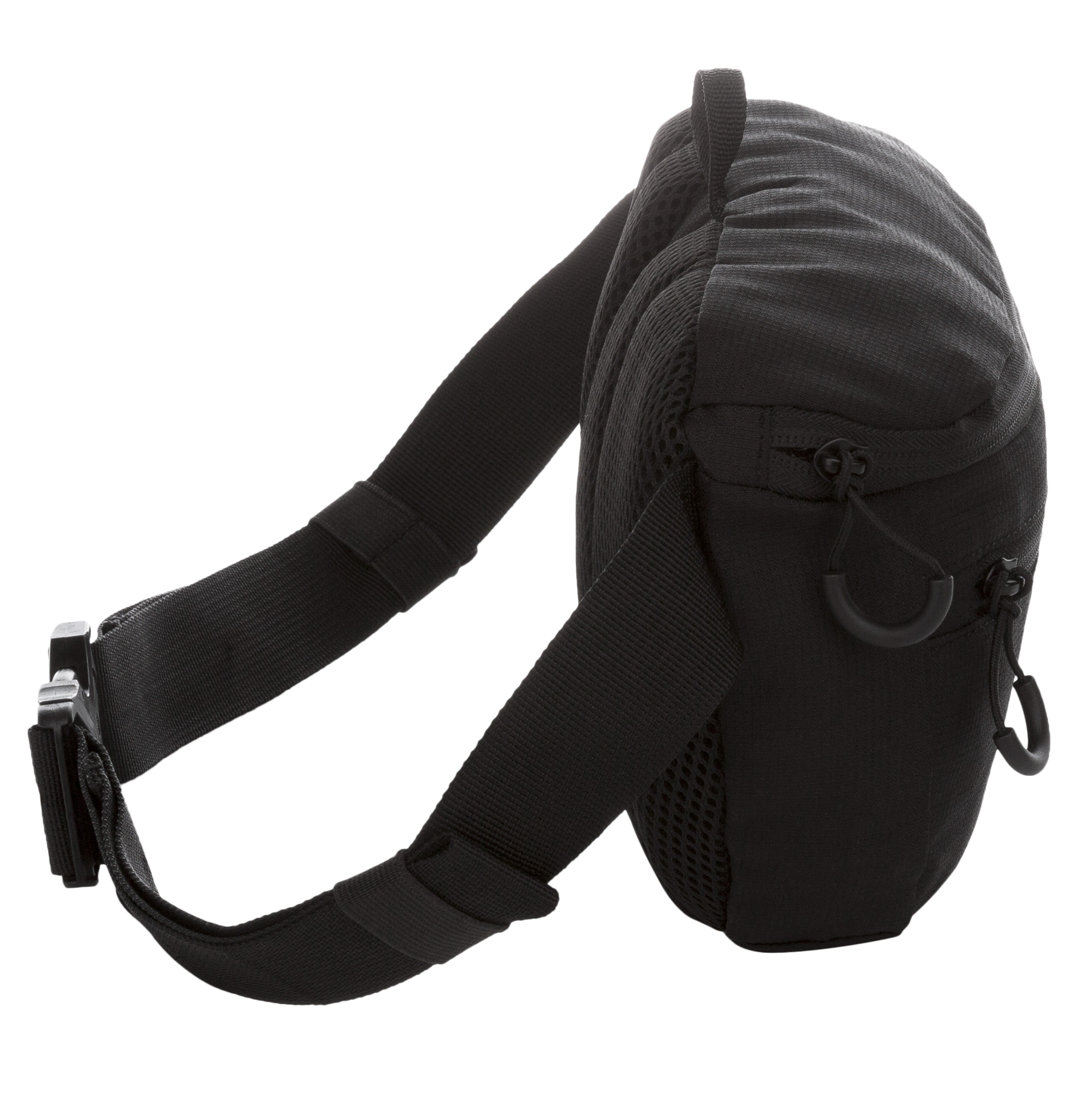 Riñoneras unisex ajustables de Ozark Trail, 2.5 litros, poliéster, estampado negro sólido 7