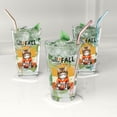thumbnail image 3 of Hello Fall Exotic Shorthair Football Welcome Autumn with Leaves Pumpkins 16oz Pint Beer Glass Mug Cat Lover Kitten Owner Gifts Beer Glasses Cup - 00012, 3 of 5