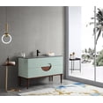 thumbnail image 5 of Burano 48" Aloe Green Freestanding Single Bathroom Vanity Set, 5 of 9