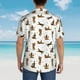 thumbnail image 4 of Balery German Shepherd Dog Camisas hawaianas de manga corta para hombre, camisas playeras de corte holgado, camisas de vacaciones con botones,Small, 4 of 7