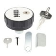 thumbnail image 1 of Miangastore Mechanical Password Lock Zinc Alloy 1Pcs 3.14X2.16X1.97In, 1 of 9