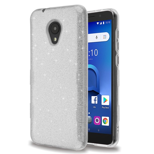 Alcatel 1x Evolve Ideal Xtra 5059r Phone Case Slim Tuff Hybrid Bling