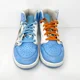 thumbnail image 3 of Ni - ke Ni - ke Boys Air Jordan 1 Mid DR6492-100 Blue Basketball Shoes Sneakers Size 7Y, 3 of 5