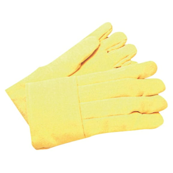 High Heat Wool-Lined Kevlar® Gloves, Large, Yellow