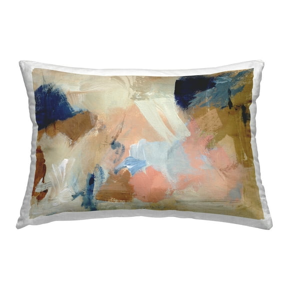 Stupell Industries Chaotic Neutral Paint Decorative Printed Throw Pillow Design by Victoria Barnes .