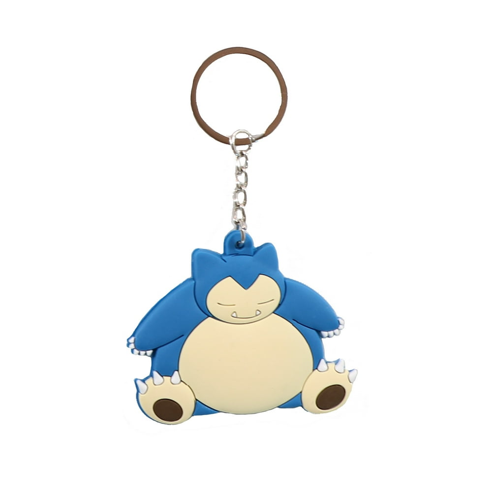 snorlax plush keychain