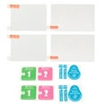 thumbnail image 2 of Top Clear Glass PET Film, Precise  Cutting High Transparency Glass Screen Protector Scratch Resistant 9H Hardness  for New 3DS XL, 2 of 7