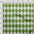 thumbnail image 3 of oneOone Rayon Green Fabric Argyle Sewing Fabric By The Yard Printed Diy Clothing Sewing Supplies 56 Inch Wide, 3 of 4