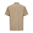 thumbnail image 2 of Red Kap® Men's Short Sleeve Solid Ripstop Shirt, 2 of 4