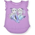 thumbnail image 2 of Disney Girls 3-Piece Shirts and Short Set: Wide Variety Includes Minnie, Frozen, and Princess, 2 of 4